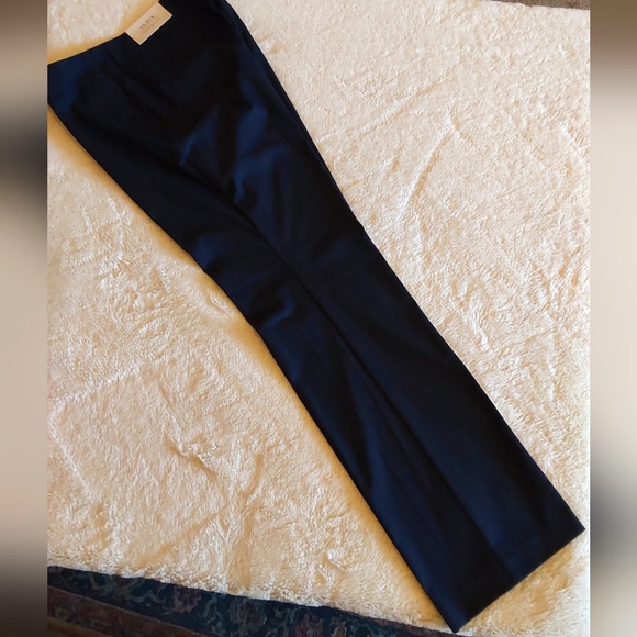 🌺 NWT Ann Taylor LOFT Black Pinstripe Dress Pants - Picture 3 of 10